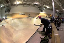 Eddie's late night skate jam for paul 2 at modern skate park in royal oak michigan